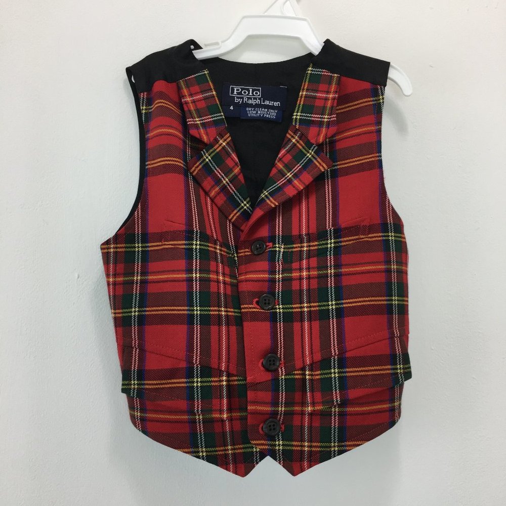 Polo by Ralph Lauren Boys Vest Size 4